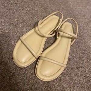 Jcrew leather sandals